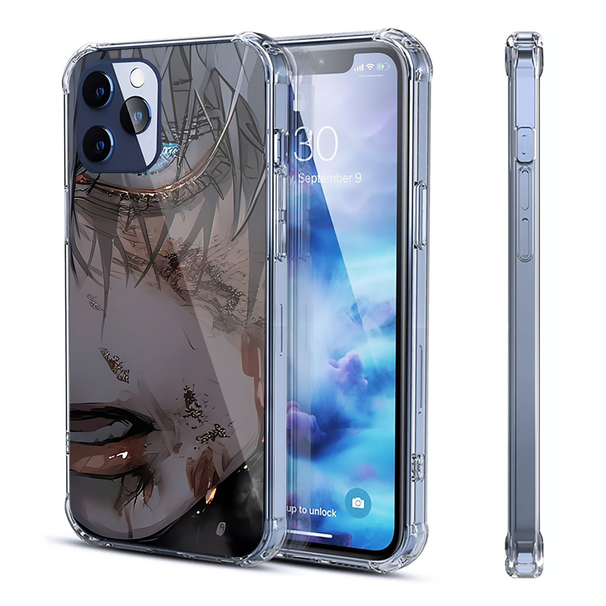 （画像用） SPY×FAMILY间谍家家酒 【iPhone 12シリーズ対応】透明スマホケース（クリアソフトケース）